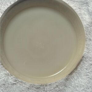 Vintage Fire-King Oven Glass Pie Dish 1940s